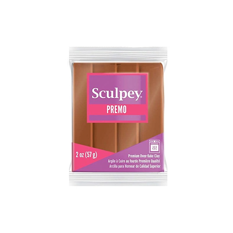 Sculpey Premo Polymer Clay, Copper, OSFA, 2oz