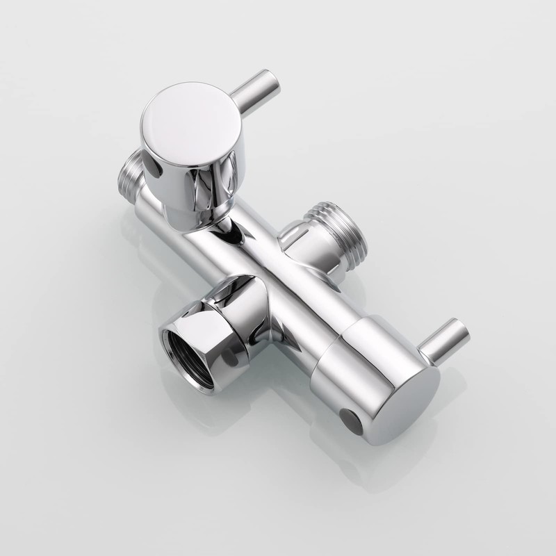 Tecmolog DSF014 2-Way Diverter Valve G 1/2 Brass Shut-Off Valve