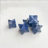 Sunshcat Natural Lapis Lazuli Merkaba Hexagonal Star Crystals and Healing