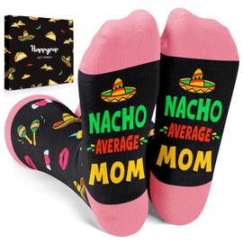 HAPPYPOP Mothers Day Gifts Socks - Gifts for Mom from Daughter Son, Mama Mommy Mom Mother Socks, Stocking Stuffers