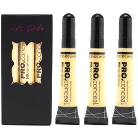 LA Girl Pro Coneal HD. High Definiton Concealer 0.25 oz GC995 Light Yellow (6 pcs Light Yellow)