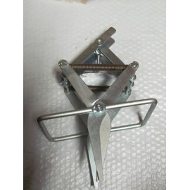 4 Easy Set Mole Trap 2416, Easy One-Step,Out-of-Sight,Galvanized Steel