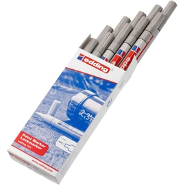 Edding 751 Bullet Tip Paint Marker Fine Silver (Pack of 10) 751-054
