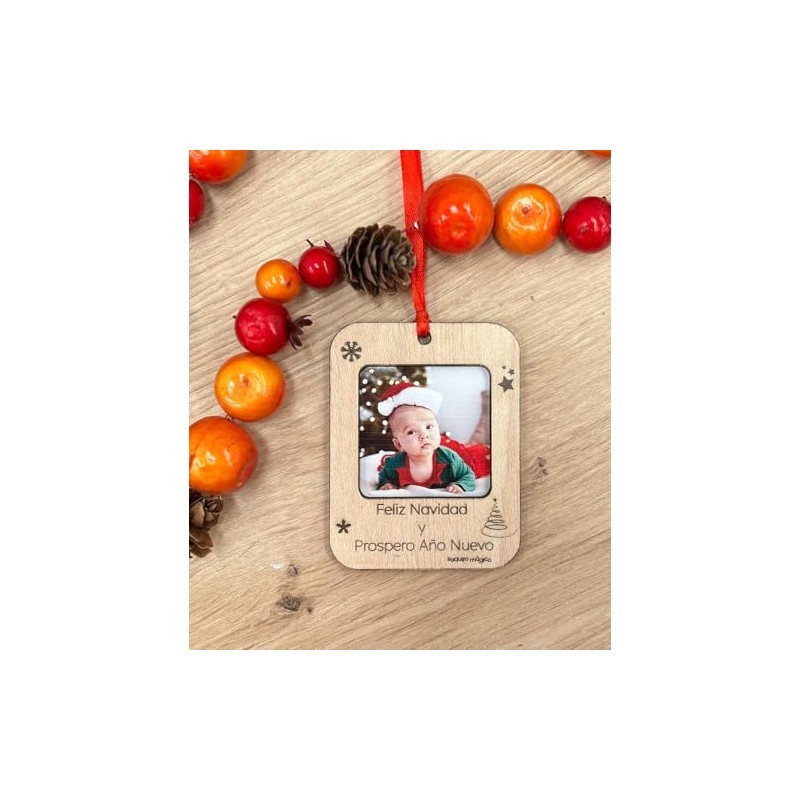 Hanging Tree Decoration with Photo Decorative Christmas Bauble (Ball_New Year)