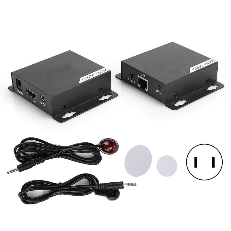 Single Network Cable Extender HDMI Visual Lossless 150 Meter