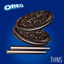 OREO Thins Chocolate Sandwich Cookies, 9.1oz