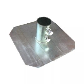 Jack Docks Heavy Duty Dock Foot Plates | Steel Dock Pads by Jack Docks | Dock Pipe Hardware