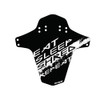 Reverse Eat, Sleep, Shred, Repeat Mudfender Mudguard Black/White