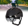 Smart Bicycle Helmet 4K HD Camera Magnetic Goggles Emergency Storage