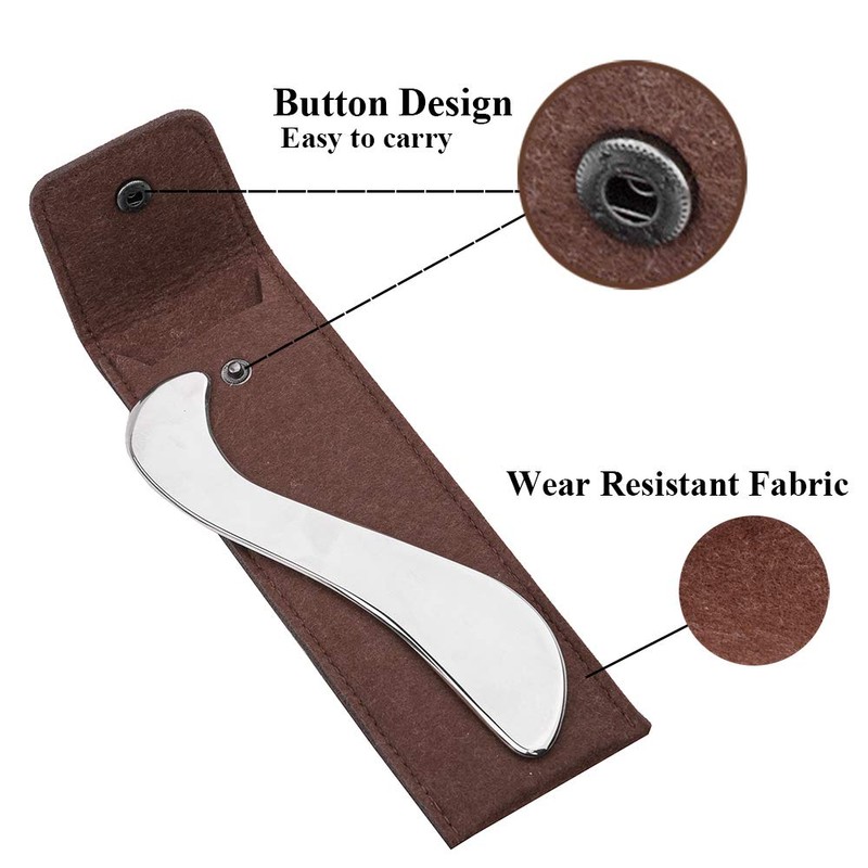 FeelFree Sport FSA/HSA Stainless Steel Guasha Scraping Massage Tool-Muscle Scraper