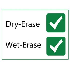 Sky Blue Large Undated Horizontal Yearly Dry-Erase Wall Calendar: No Months Listed - 32 in. x 48 in (BL-MA-NM)