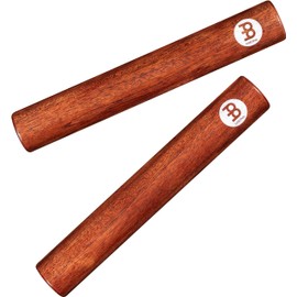 Meinl Percussion Traditional Wood Claves Musical Instrument Sticks — NOT Made in China — for Live, Studio and Classrooms, 2-Year Warranty (CL4IW)