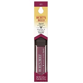 Burt's Bees Lápiz labial líquido hidratante 100% natural, Blush Brook - 1 tubo