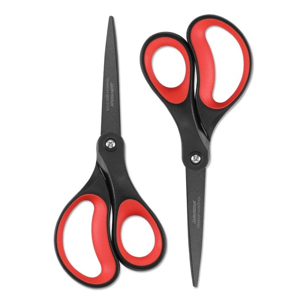 JARVISTAR Titanium Non-Stick Paper Scissors, Ultra Sharp Universal Scissors Set