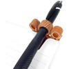 Ashton and Wright - Triple Metal Pen Holder with Pocket
