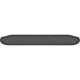 Electriduct 5 Ton 4 Inch Rubber Curb Ramp with 2 End Caps 4 Feet Wide 10,000 lbs Capacity | 2 Pack