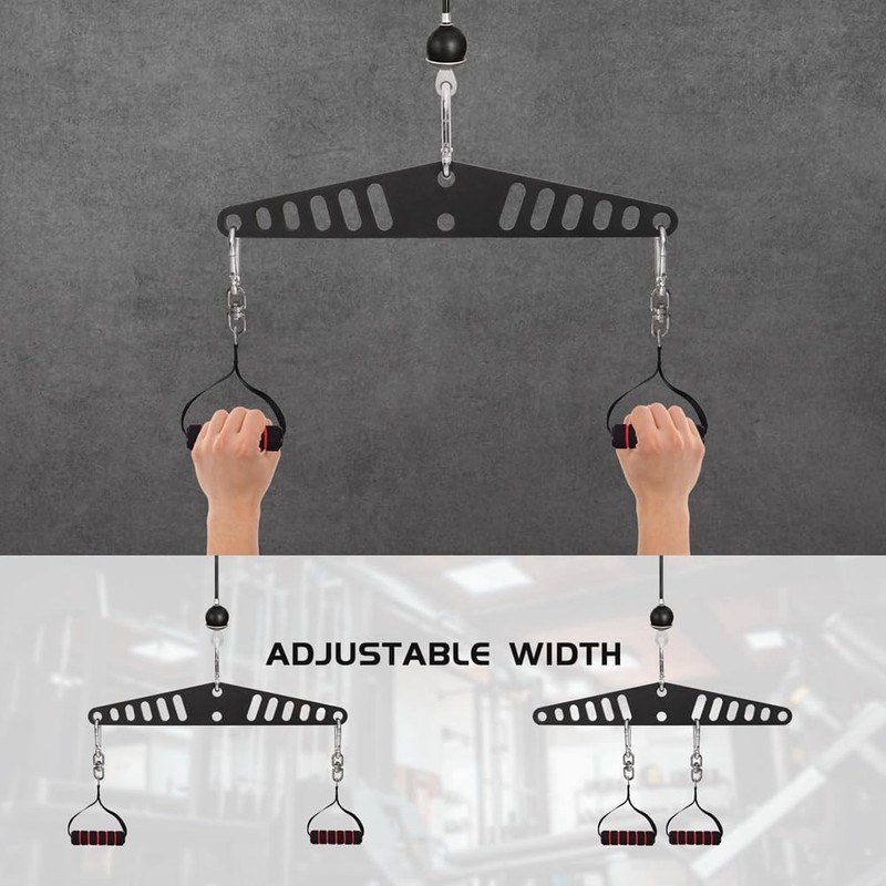 YEHEI Multi-Grip LAT Pull Down Bar for Home Gym Fitness