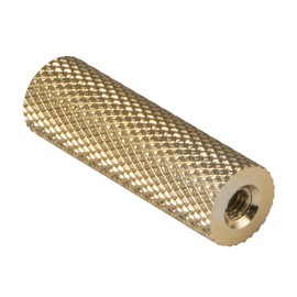 Gedotec Furniture Handle, Antique Polished Brass - Aluminium Furniture Knob Vintage - GRAF | Cupboard Knob Kitchen for Drawers and Cabinet Doors | Door Knob Diameter 10 mm | Pack of 10 - Design