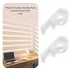 SING F LTD 8PCS Roller Blind Safety Clips Plastic Roman