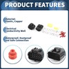 INFINAUTO 12 Pin Car Electrical Wire Connector Plug Kits, 1.8mm