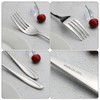 Aninhao 8 Piece Stainless Steel Serving Forks, 24cm Buffet Serving