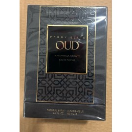 Perry Ellis OUD Black Vanilla Absolute Eau De Parfum Spray 3.4 oz New Sealed