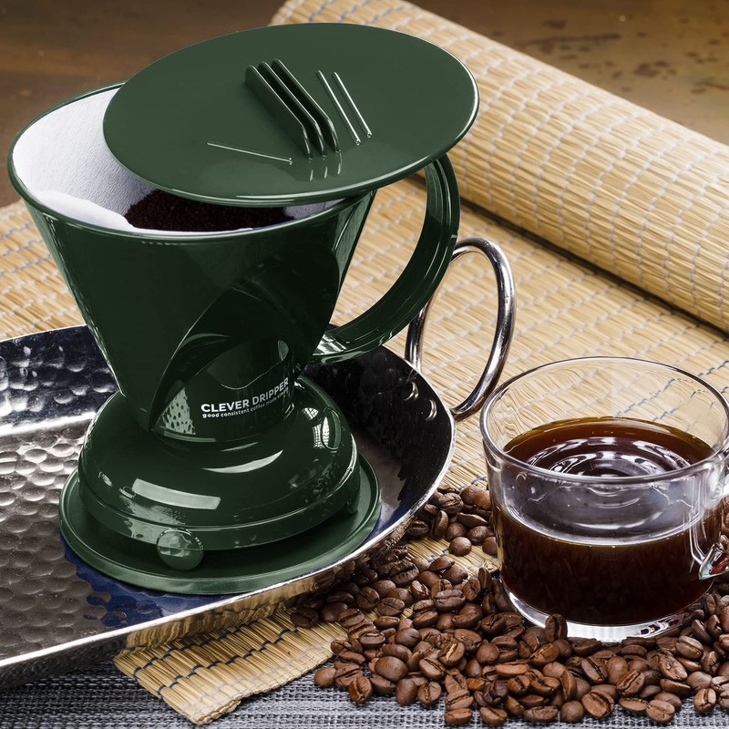 Clever Coffee Dripper and Filters, Large 18 oz| Barista's Choice|