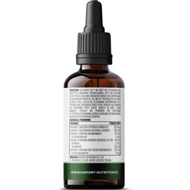 Adaptogen-Komplex Tropfen – Ashwagandha, Rhodiola rosea, Lion’s Mane (Igelstachelbart), Ginseng & Schisandra – Konzentration & Stress – INSPORT