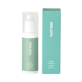 MELAFIL 白斑 防水 カバー メイク コンシーラー リキッド 韓国製 レディース メンズ (ライト)