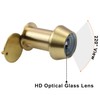 Earl Diamond - Peep Holes for Door, Solid Brass 220-Degree