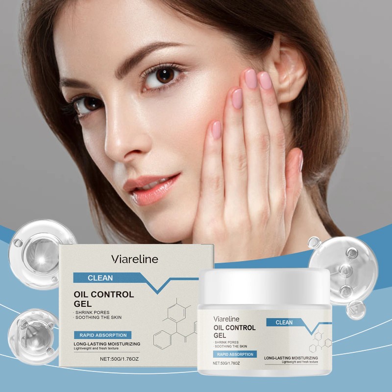 Viareline Oil-Control Soothing Moisturizing Gel Toners for Hydrating Refreshing Reducing