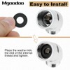 Mgoodoo Shower Head Elbow Adapter, 135 Degree Shower Arm Elbow