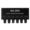 Stereo Audio Splitter Box Mini Preamplifier Headphone Amplifier 2 Way