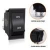 mankk On-Off Switch 12V 20A 4 Pins DPST Rocker Switch