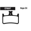 Hope Tech E4 Disc Brake Pads, Red – Organic (Soft)