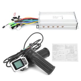 36V/48V 1000W Brushless Controller with 124DX LCD Throttle, Compatible with Electric Scooters and Bikes, for Riders, Commuters, and Enthusiasts