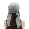 ZLYC Women's Chemo Turban Hat, Pre-Tied Headscarf, Head Wraps, Lightweight
