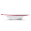 GMUNDNER KERAMIK Soup Plate, Deer Ruby, 9.4-Inch