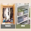 TIGARI Wardrobe Clothes Organizer, Small Underwear Organizer, Drawers Organizer for
