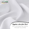 Funky Gadgets Double Fitted Sheet, White 300 Thread Count 100%