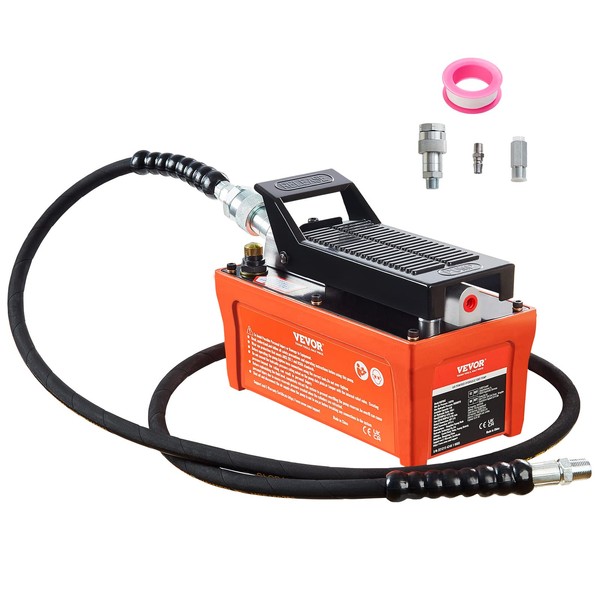 VEVOR VEVOR Air Hydraulic Pump, 10,000 PSI 1/2 Gal Reservoir,