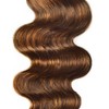 Fabimiya Human Hair Bundles 12 14 16 Inch Chocolate Brown