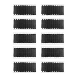 ANCLLO 240 Pieces Hair Extension Tape, Hair Replacement Tape, Double Sided Tape in Extension Tape, Hair Extension Tabs, Wig Tape, Beauty Tools for Hair Extensions (Black)