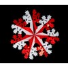 Foil Garland Snowflake Star - Christmas Hanging Decoration Wall Ceiling