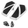 Front Footpegs Rider Floorboards Compatible with Kawasaki Vulcan S 650