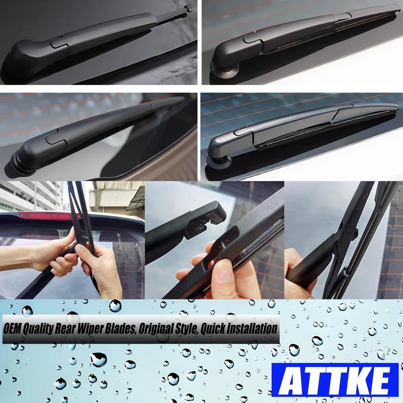 ATTKE 3 Wipers for Honda Pilot 2003-2008 Replacement (24″ +
