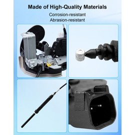 Upper Rear Side Door Lock Latch Actuator Rear Fit for Ford Transit 150 250 350 2018 2019 2020 2021 2022 2023,