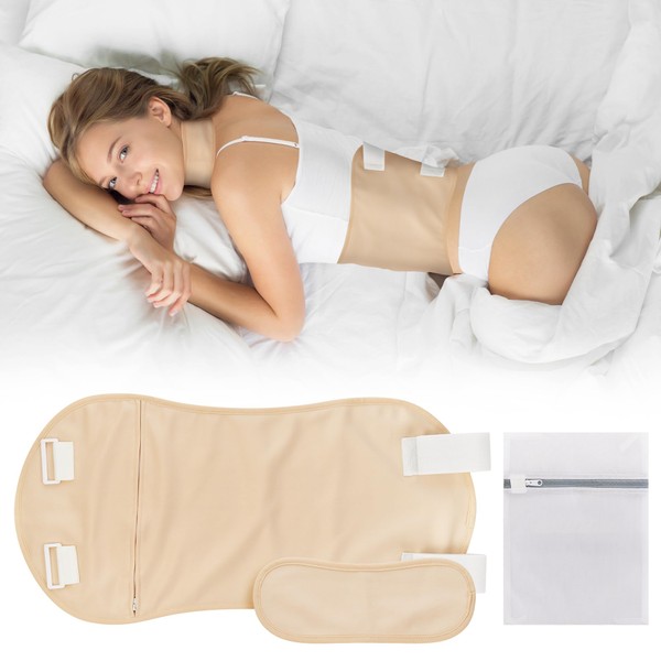 ASONA Organic Castor Oil Pack Wrap for Stomach and Neck