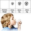 SEABABOO Respiratory Lung Expander Hand Respiratory Exerciser Pulmonary Breathing Trainer