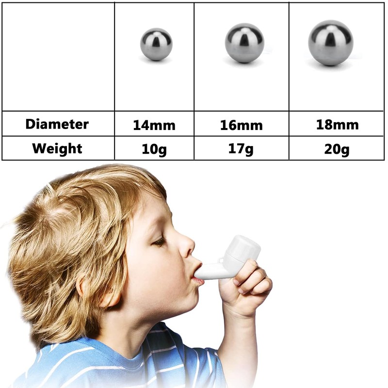 SEABABOO Respiratory Lung Expander Hand Respiratory Exerciser Pulmonary Breathing Trainer